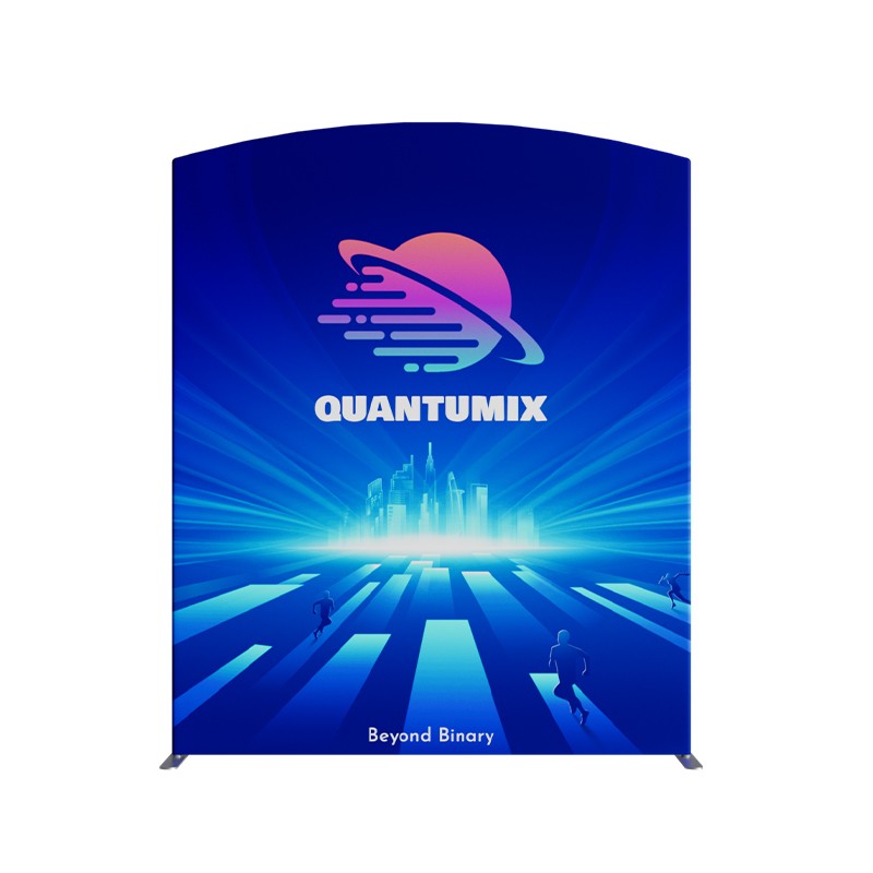 10x10ft Trade Show Booth Kit - C3 Flame-Retardant 240g Tension Fabric