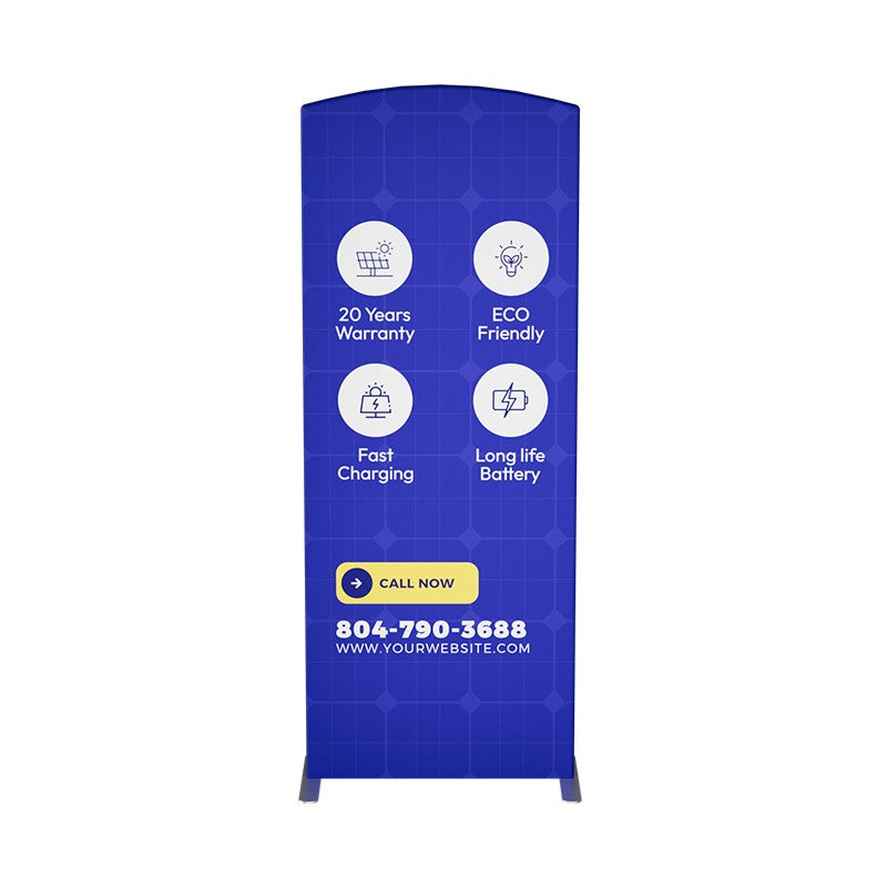 10x15ft Trade Show Booth Kit - A1 - Flame-Retardant 240g Tension Fabric