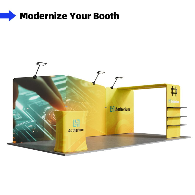 10x20ft Trade Show Booth Kit - C1