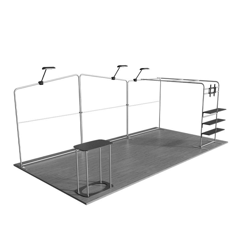 Professional 10x20ft trade show booth kit C1 for marketing displays