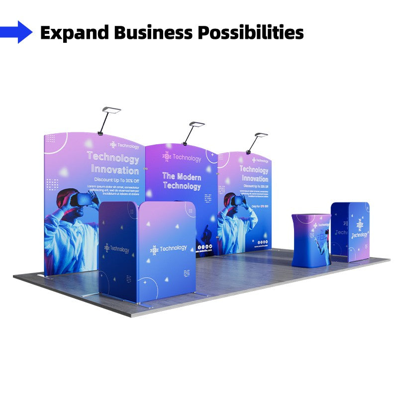 10x20ft Trade Show Booth Kit - C2