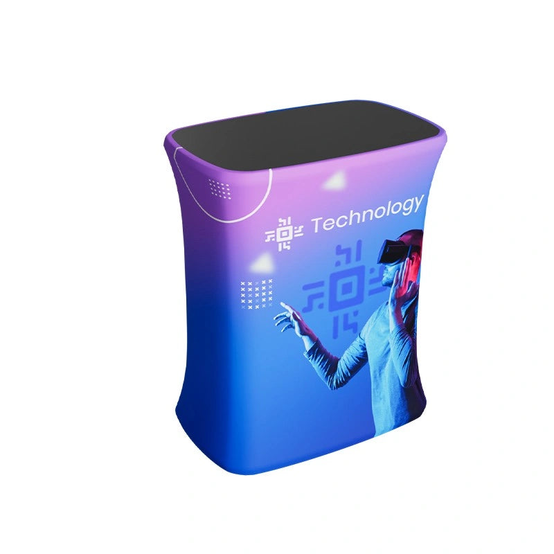 High-resolution graphics on 10x20ft trade show booth kit C2 panels