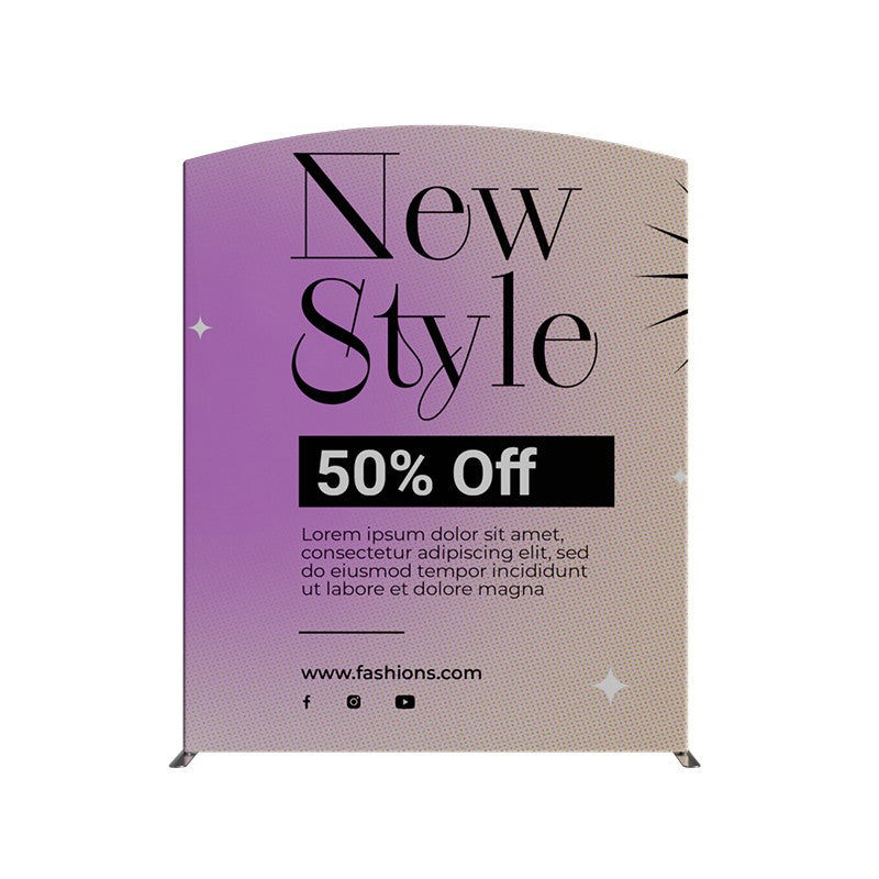 10x20ft Trade Show Booth Kit - C4 Flame-Retardant 240g Tension Fabric