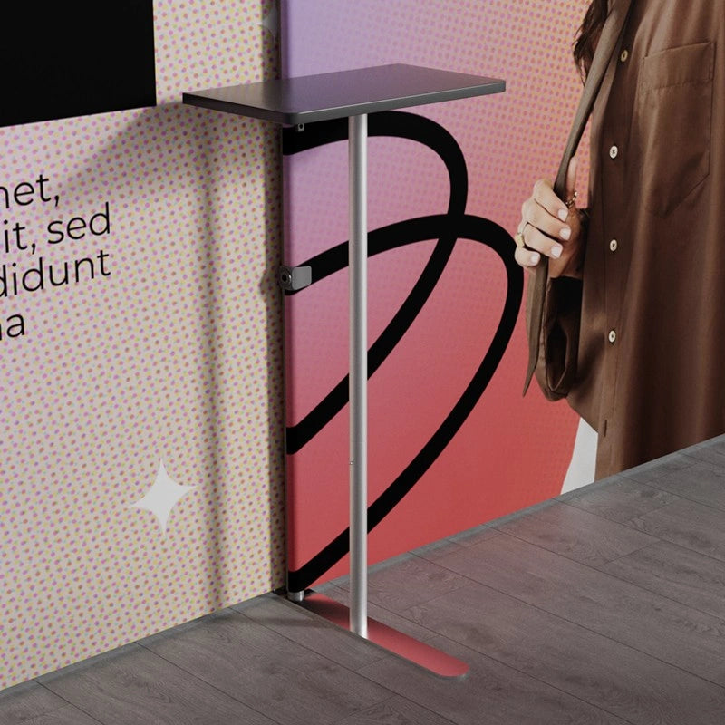 High-resolution graphics on 10x20ft trade show booth kit C4 panels