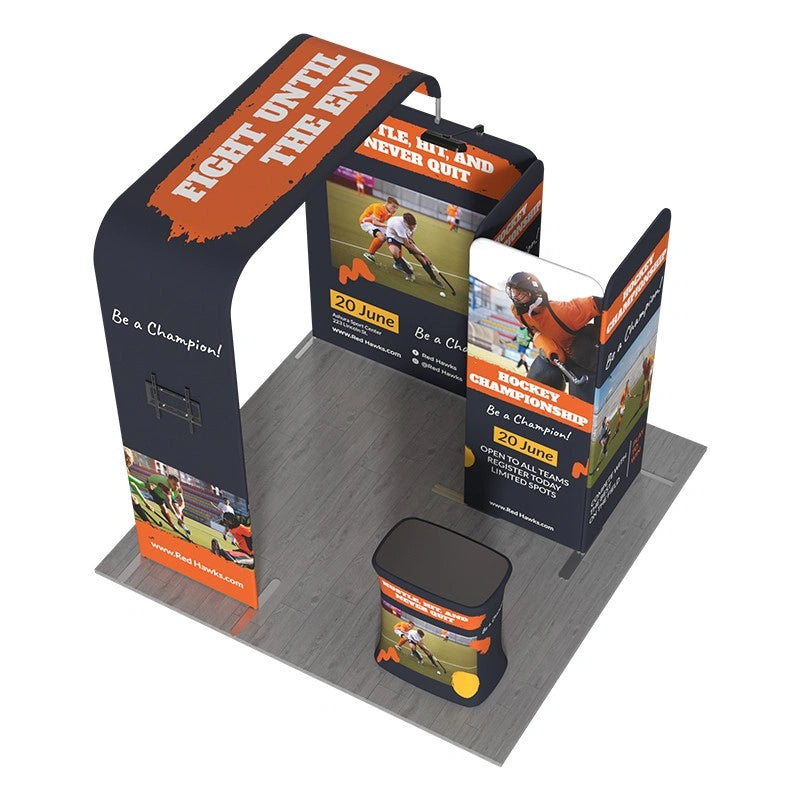 Trade show display kit B8 for product showcases and business events