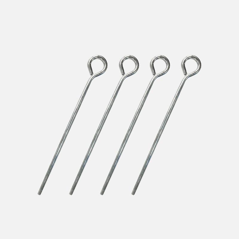 Back view of ball target pop up banner with support frame