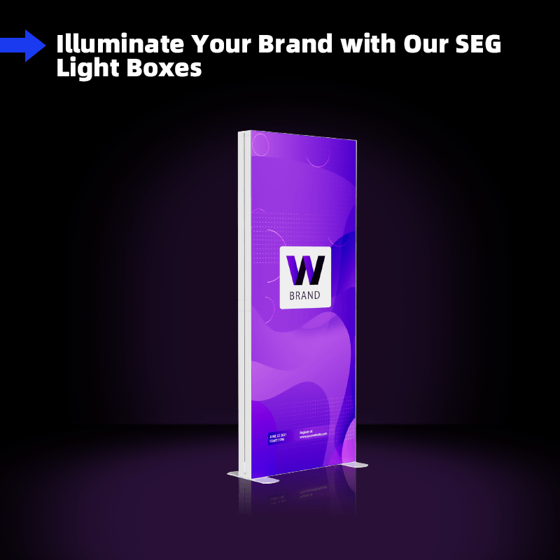 2.8x7.4ft SEG Light Box