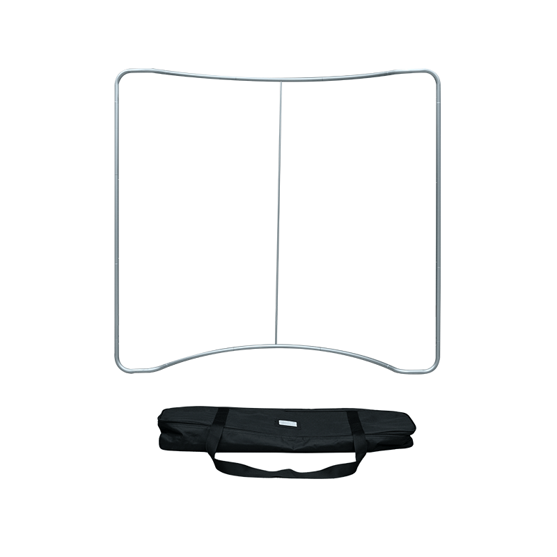 Curved Tension Fabric Display - Flame-retardant 250g Soft Knitted-Dye Sublimation
