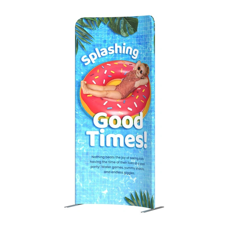 10x10 trade show display with coordinated custom graphics for product showcases and professional brand presentations