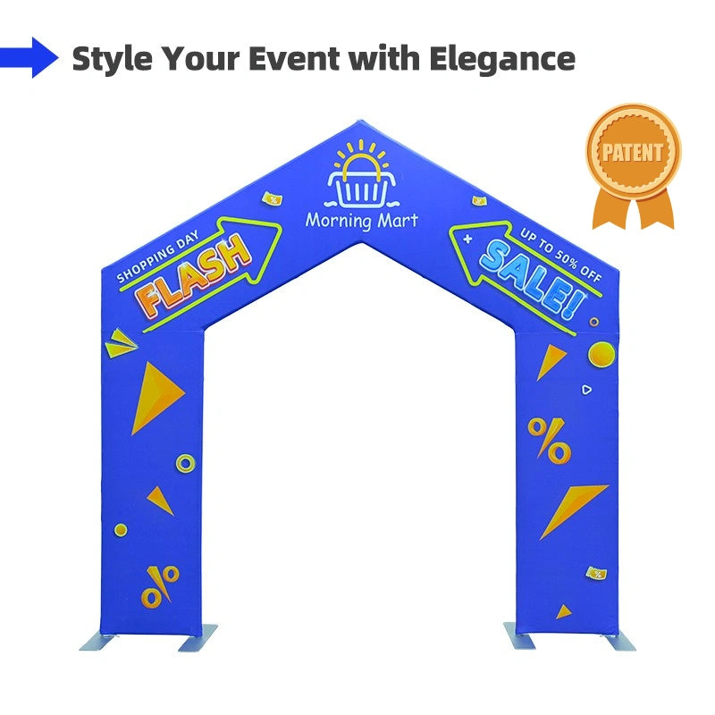 House A-Shape Arch Stand with distinctive architectural profile for weddings, ceremonies, photos, and special events