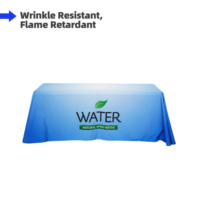 Custom printed standard table cover for exhibition displays