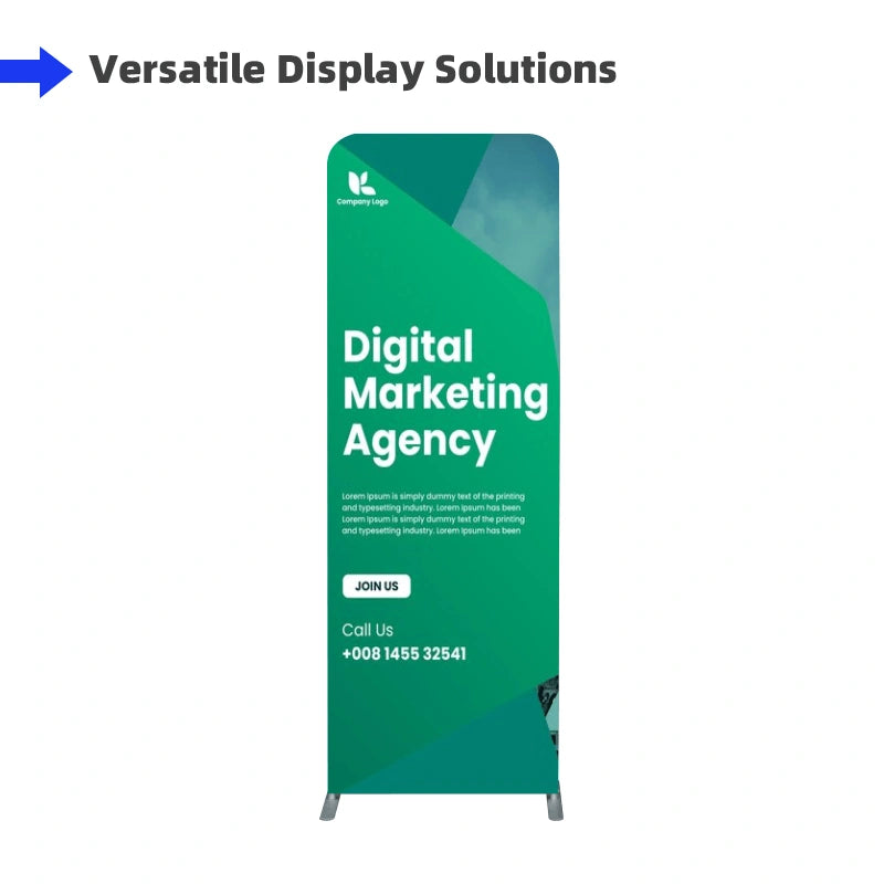 Wedding welcome sign banner stand with custom print