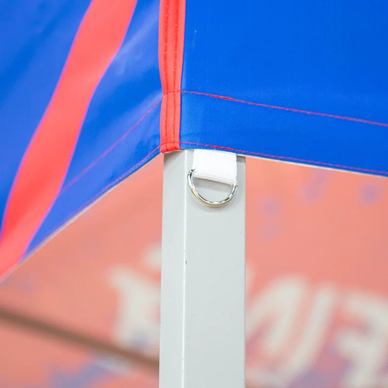 Portable 10x15 canopy tent with custom branding for markets, exhibitions, festivals, and corporate events