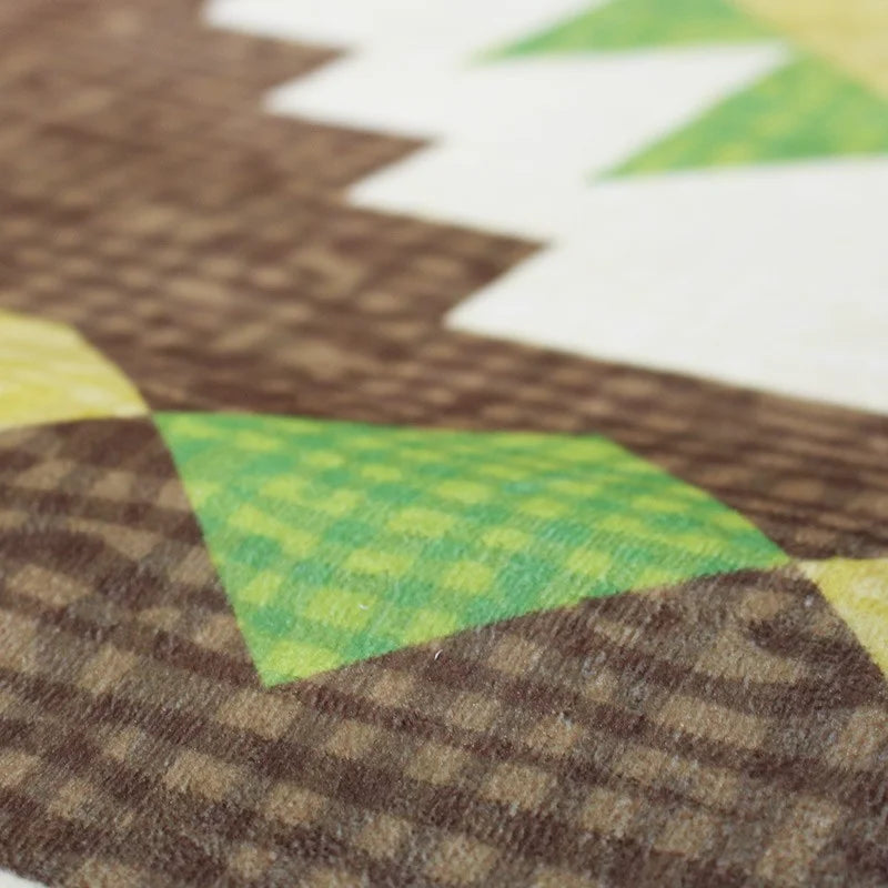 Branded event carpet with vivid dye-sublimated graphics for trade shows and promotional spaces