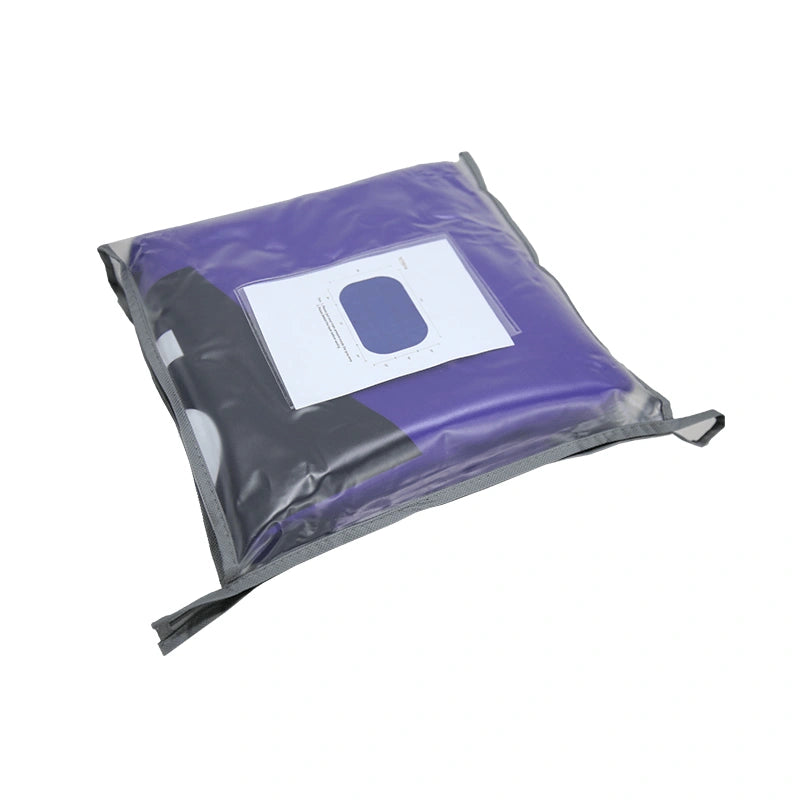 Blank exhibition table cover for registration and display tables
