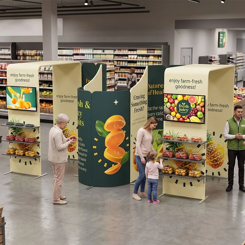 B8 trade show booth kit with a spacious 10x20 layout for multiple customer conversations and product presentations