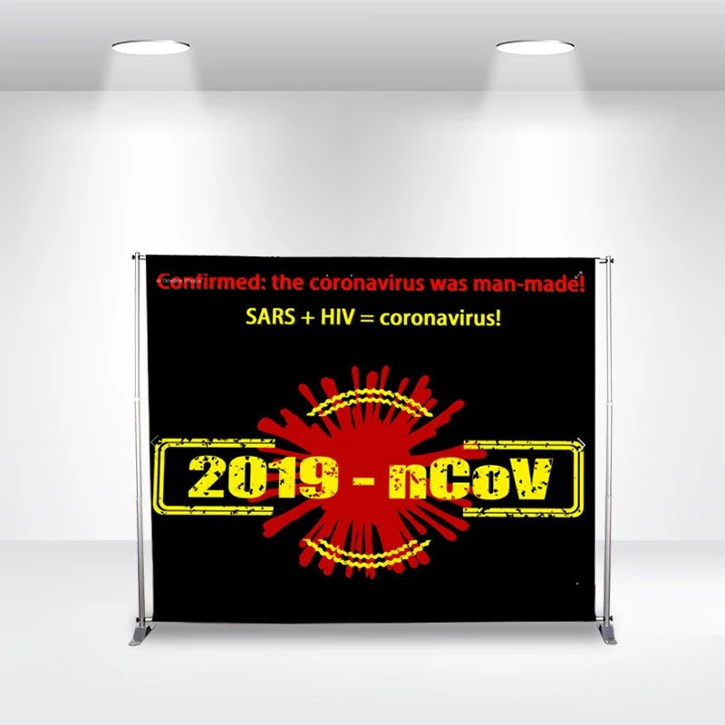 Branded step and repeat backdrop for guest photography, media interviews, award events, and promotional campaigns.