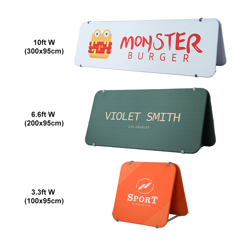 A-Frame Banner Stand-New - Flame-Retardant 240g Tension Fabric