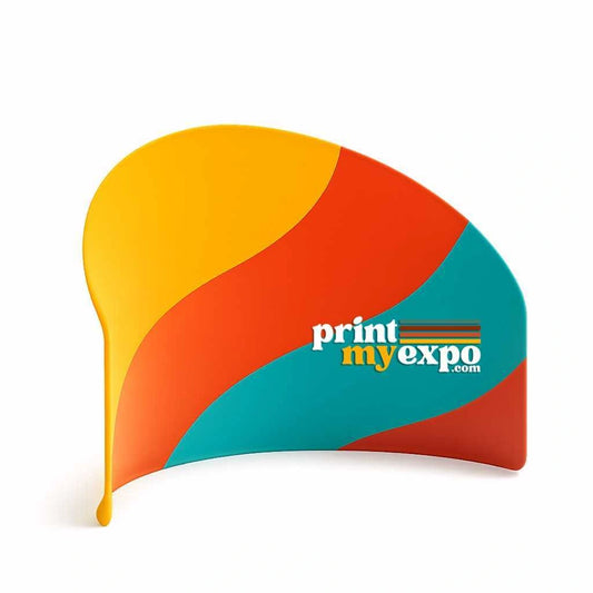 A-shaped backdrop for exhibitions and trade show booths