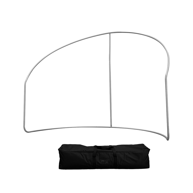 A Shaped Backdrop - Flame-Retardant 240g Tension Fabric