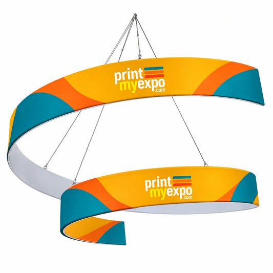 Spiral Hanging Sign