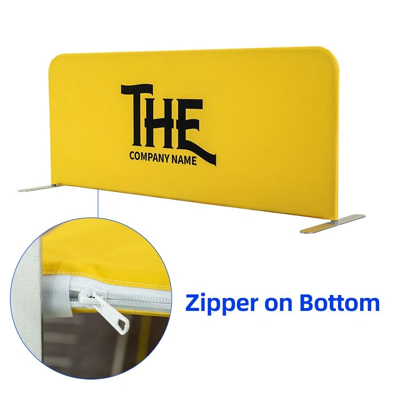 Crowd control barriers with full-color printed covers