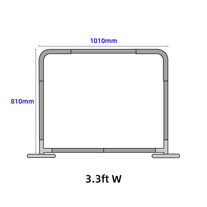 Crowd Control Barriers - Flame-Retardant 240g Tension Fabric