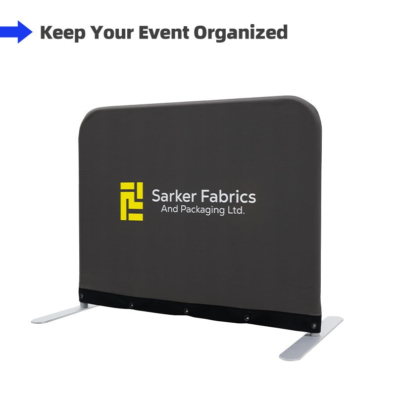 Crowd Control Barriers - Flame-Retardant 240g Tension Fabric