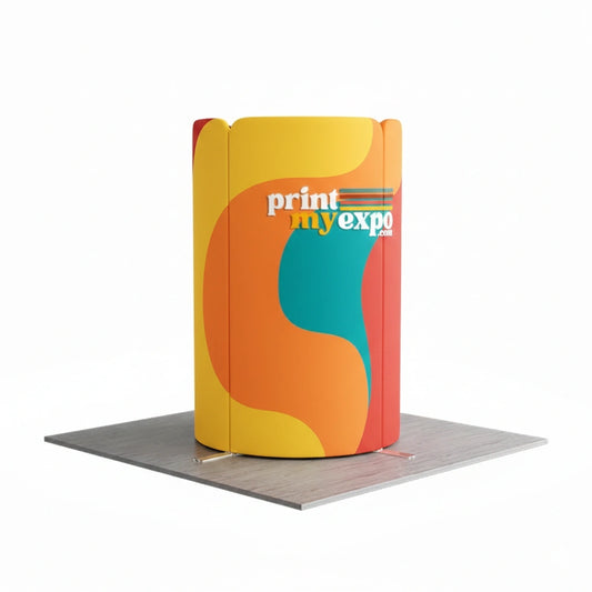 6.5x6.5ft magnetic modular fabric trade show display