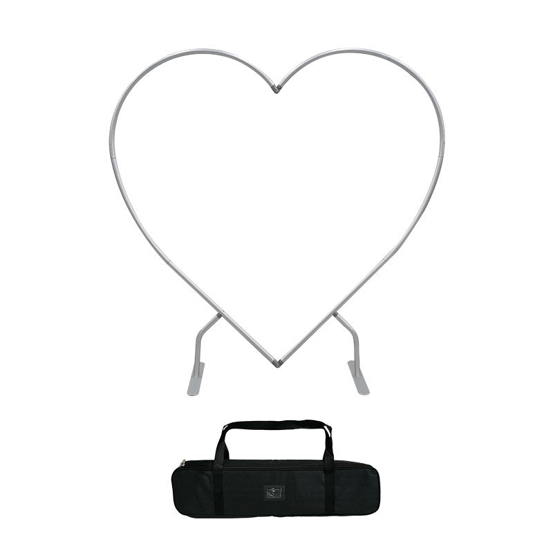Heart Shaped Backdrop - Flame-Retardant 240g Tension Fabric