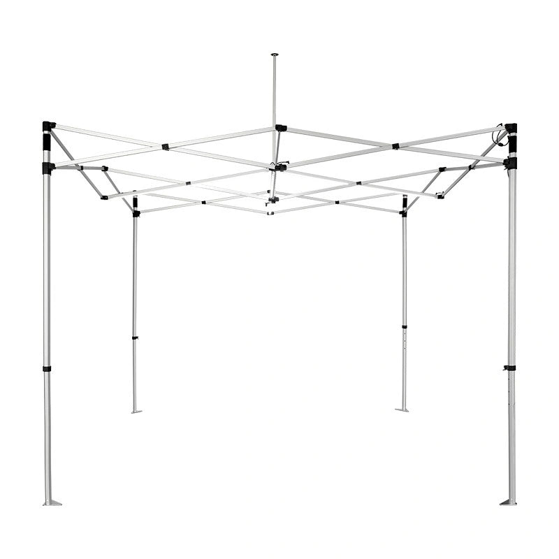 Illuminated canopy tent frame for exhibitions and brand activations