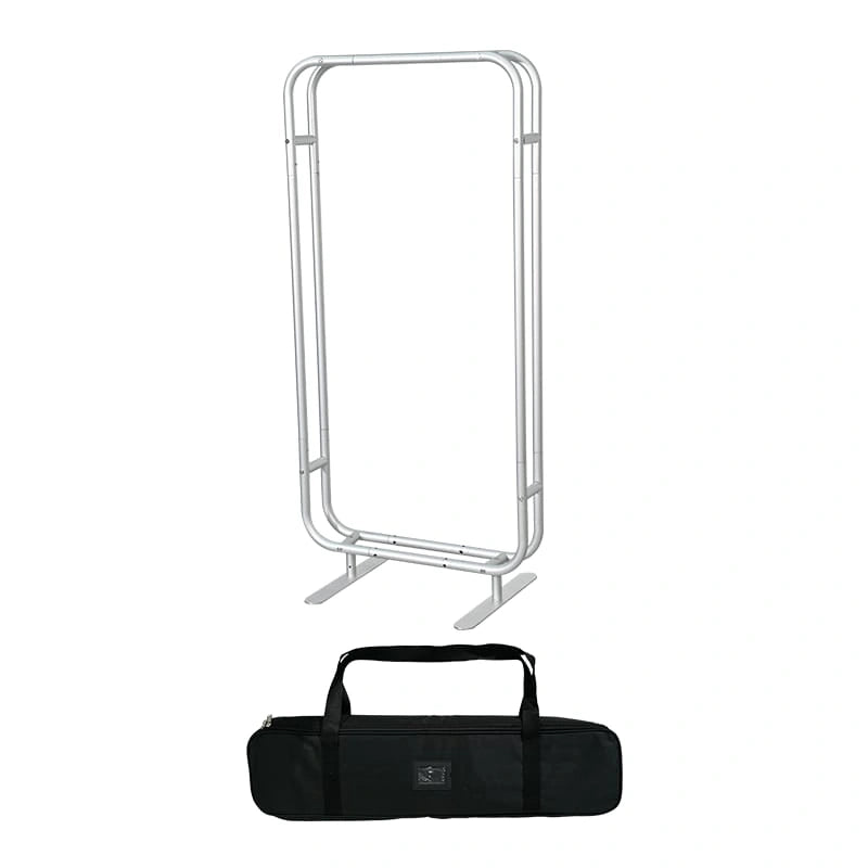 Phone-Shaped Exhibit Stand designed for trade show brand activations