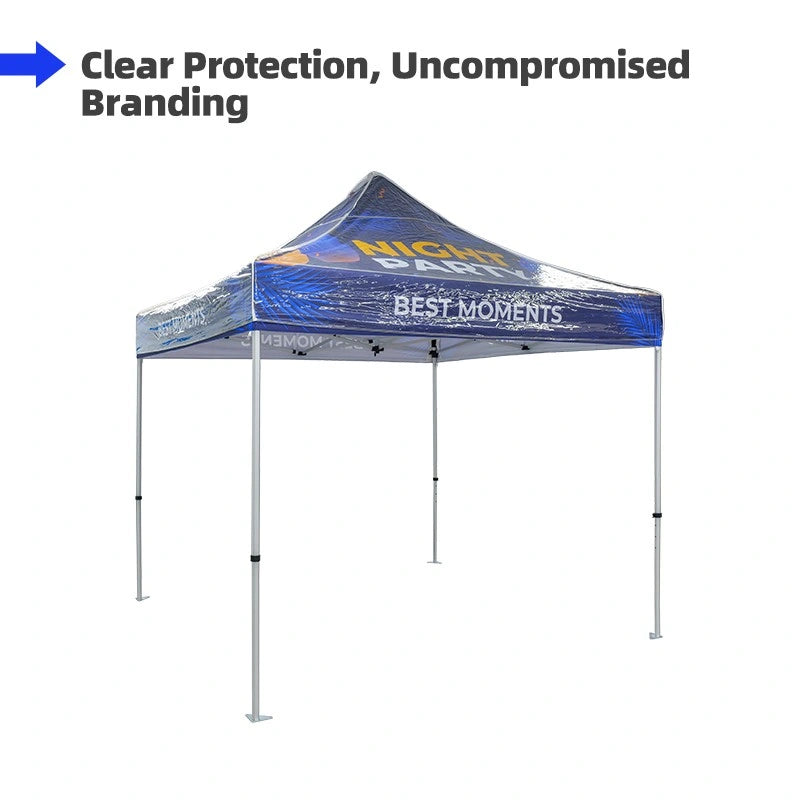 Clear TPU Waterproof Canopy Cover for outdoor exhibitions and events