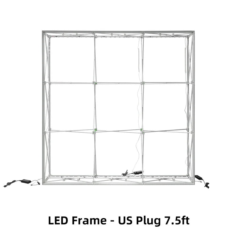 Custom SEG popup display for trade shows, corporate events, and promotional environments