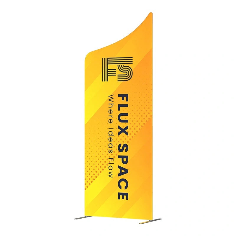 10x20 trade show display system with coordinated fabric graphics for a cohesive and professional brand presence
