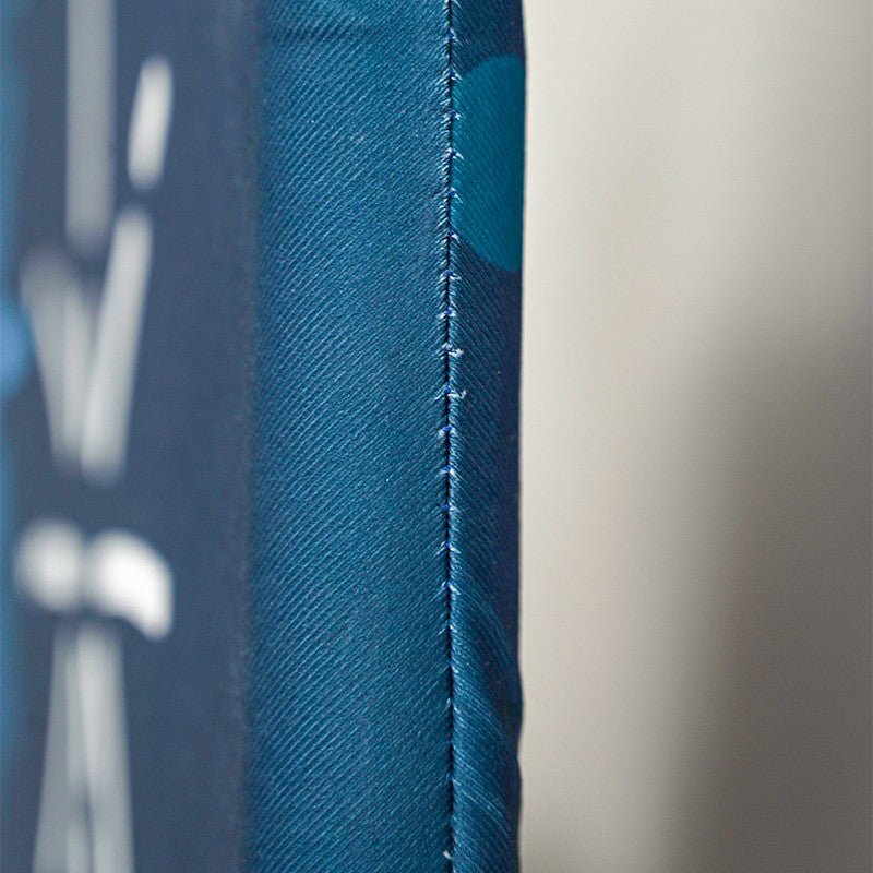 Corrugated Spring Stand Party Backdrop Decor - Flame-Retardant 240g Tension Fabric