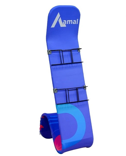 Multi-tier brochure holder rack for promotional displays
