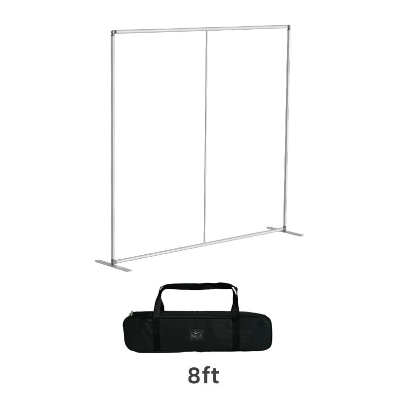 Professional straight tension fabric display for exhibitions and events