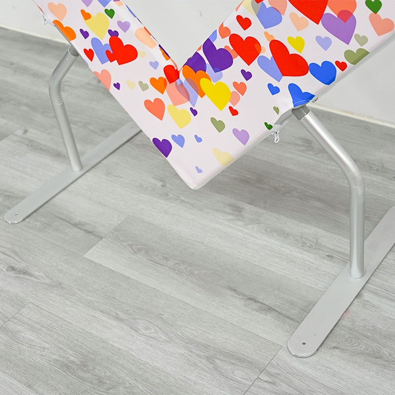 Double Layer Heart Shaped Backdrop - Flame-Retardant 240g Tension Fabric