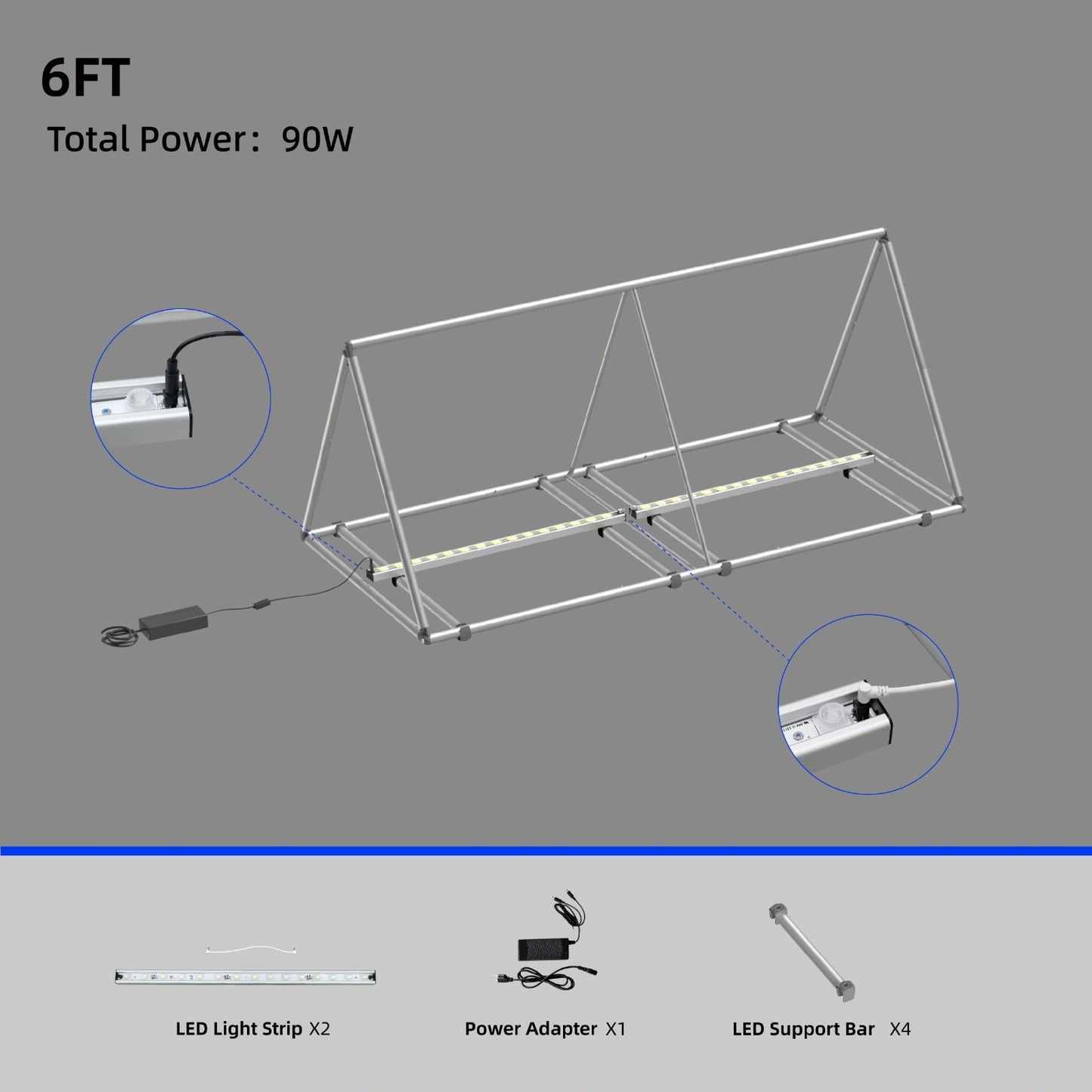 Triangle Banner Display designed for retail promotions and events