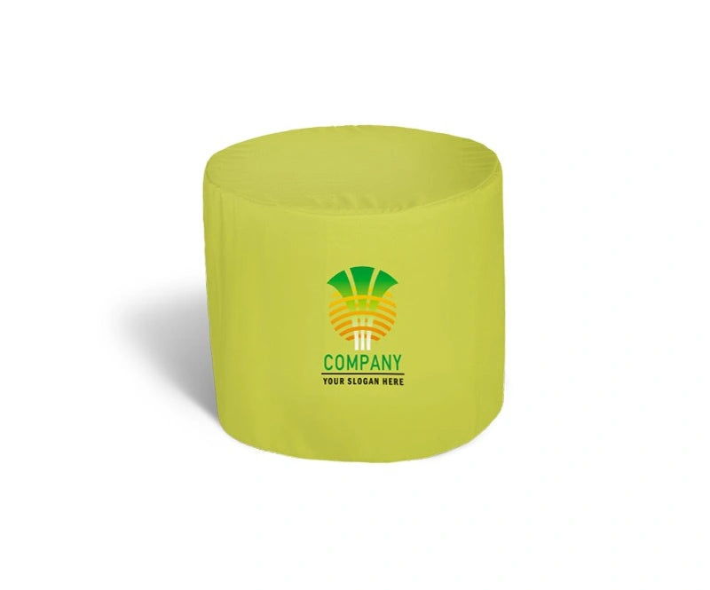High-quality Round Fitted Table Cover with custom logo printing
