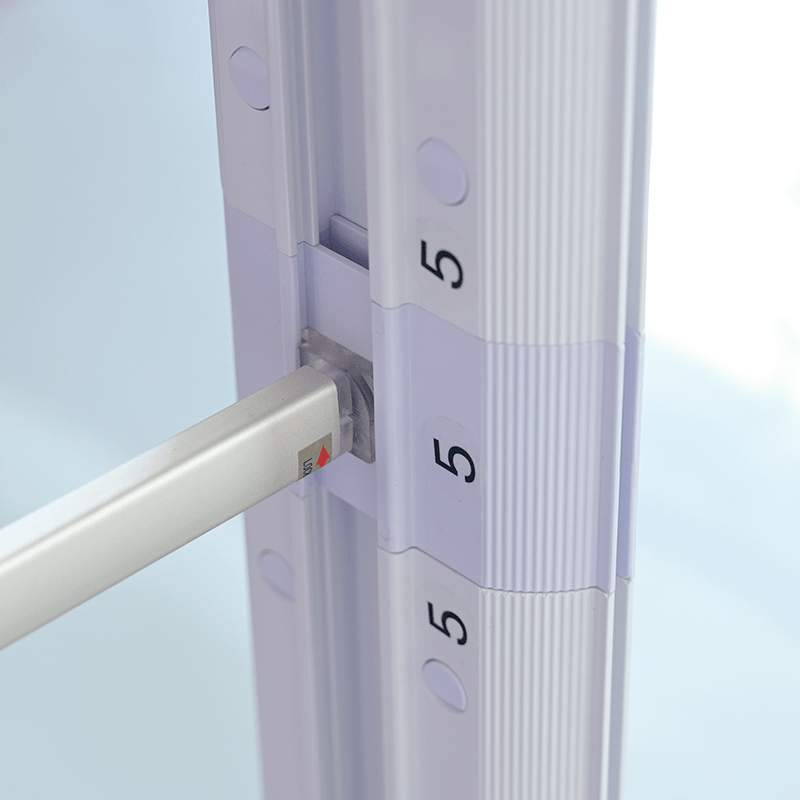 6.6x6.6ft SEG Light Box Flame-Retardant 200g Blacklit Fabric